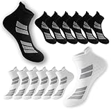 Photo Gallery ecbli calzini sportivi unisex invisibili a taglio basso in cotone a compressione alla caviglia, for corsa, atletica, sottili(black+white,6pcs) Photo Gallery ecbli calzini sportivi unisex invisibili a taglio basso in cotone a compressione alla caviglia, for corsa, atletica, sottili(black+white,6pcs)