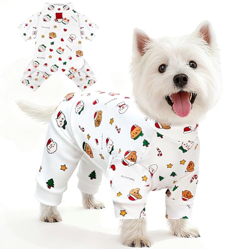 BAEJMJK Cute Christmas Dog Pajamas Stretchy X...