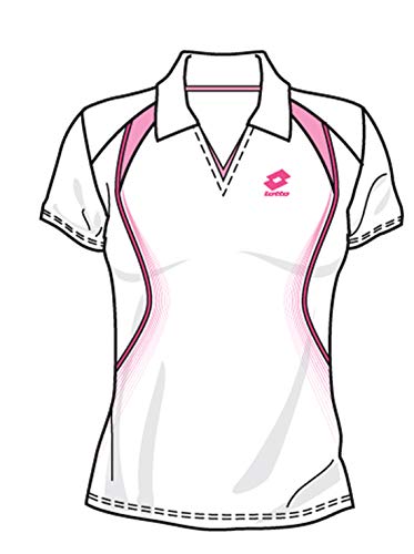 Lotto - Polo da donna Ranking, colore: bianco e