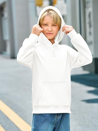 Haloumoning Boys' Fashion Hoodies Kids Long Sleeve Hooded Sweatshirts with Pocket 5-14Y4