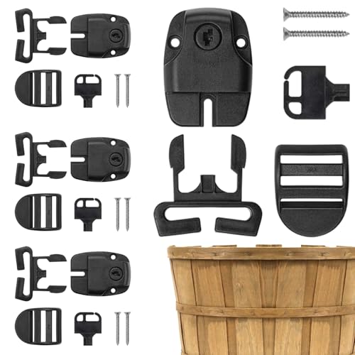 Clips de manta de spa con bañera de hidromasaje - 4 juegos Spa Cubre baño Kit de reparación de bloqueo roto con una ranura - Cubierta de spa Kit de reparación de bloqueo roto con ranura, access