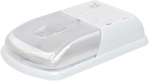 Miniatura 3 de StarLights BL-3002 - Lámpara de techo LED para barco, color blanco, 8 12 x 5 14 pulgadas