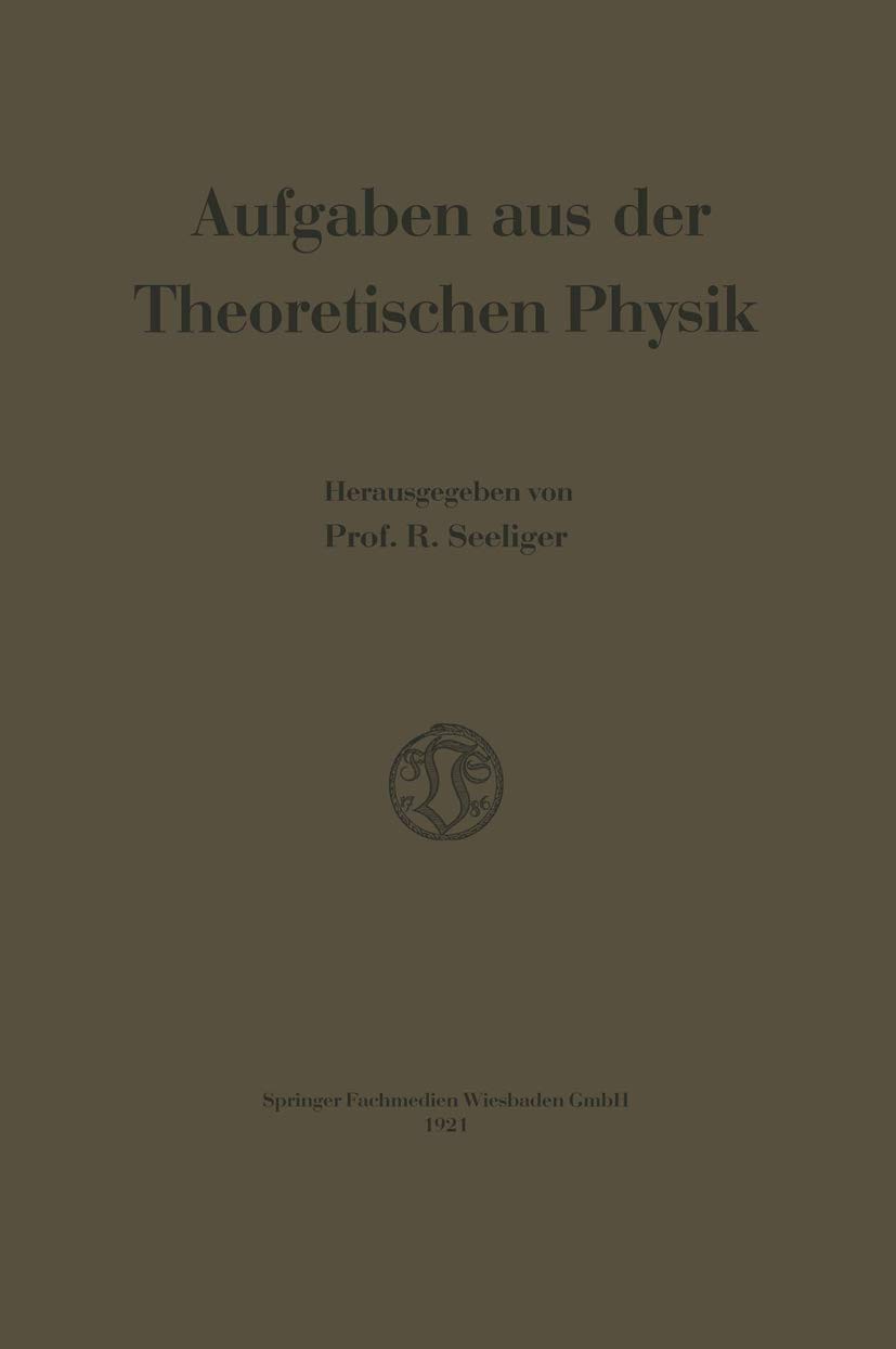 Aufgaben aus der Theoretischen Physik