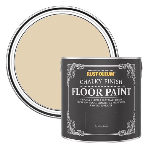 Rust-Oleum Beige Scratch Proof Floor Paint in Matt Finish - Sandhaven 2.5L