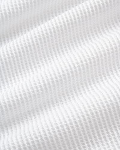 Rene Rofe Girls' Thermal Underwear Set - 2 Piece Waffle Knit Top and Long Johns (2T-16)4