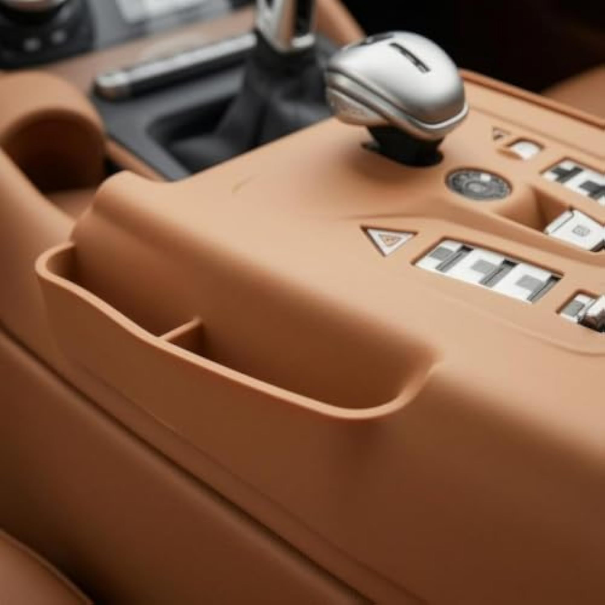 Molded Silicone Console, Orange