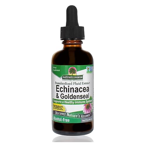 Nature's Answer Alcohol-Free Echinacea and Goldenseal, 2-Fluid Ounces