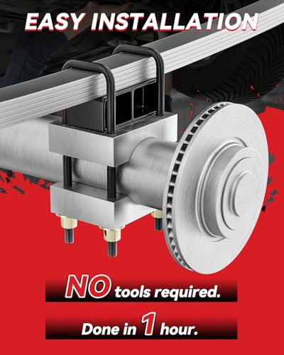 Image of PROEZE 2in Rear Leveling Block Kit for 1999-2024 Silverado Sierra 1500