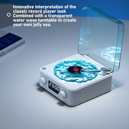 Altavoz vintage para dormitorio con ruido blanco y Bluetooth 5.0 3