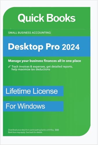 Quick - Books Desktop Pro 2024 - Lifetime