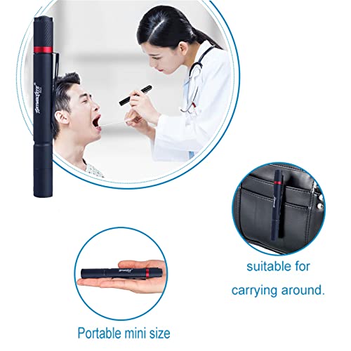 Castnoo 3 Pack Led Pen Flashlight, 3 Modes Pen Lights For Nurses, Medical Penlight With Clip, Ip67 Waterproof Mini Pocket Tactical Pen Light Flashlights For Inspection And Camping #TOP5