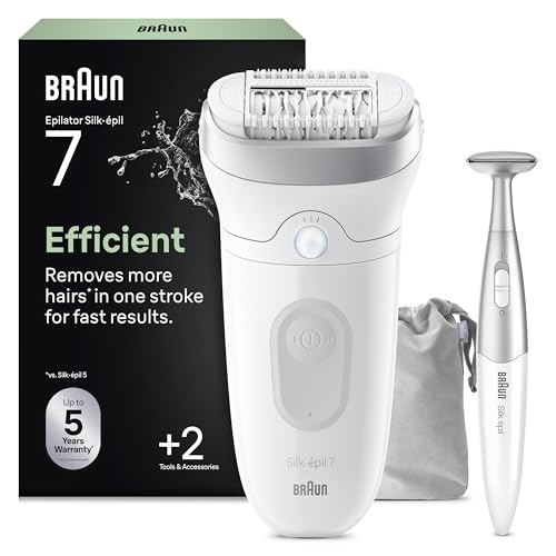Braun Silk·épil 7 Epilator for Women, 7-210, White