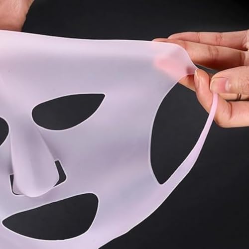 Máscara Facial de Silicone Reutilizável para Limpeza de Pele, 2 Unidades