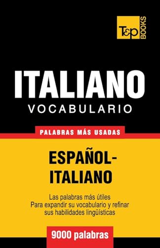 Vocabulario español-italiano - 9000 palabras más usadas (Spanish collection) (Spanish Edition)