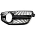 ASDDD Für Mercedes-Benz E-Class W212 2010 2011 2012 2013 Car Front Kühlergrille, Front Bumper Radiator Grilles Center Nierengitter Stoßstange, Auto Mesh Racing Grille Body Styling Zubehör
