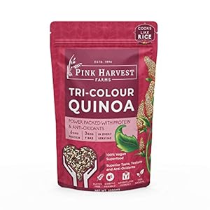 Pink Harvest Farms Tri-Colour Quinoa Pouch, 350 Gm
