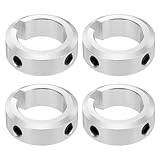 MECCANIXITY 4 Pack Shaft Collar, Aluminum Alloy 1-1/4