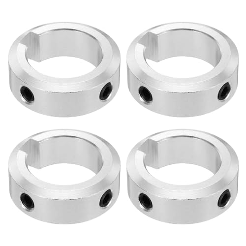 MECCANIXITY 4 Pack Shaft Collar, Aluminum Alloy 1-1/4