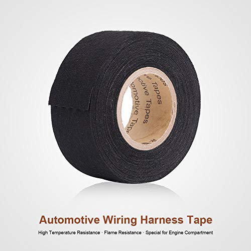 Image of Keenso High Temperature Automotive Wiring Harness Tape(32mm*15m)(4pcs)