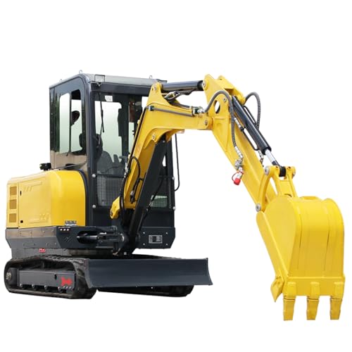 DigSwift Heavy-Duty 3.5 Ton Mini Excavator, with 25 HP Diesel