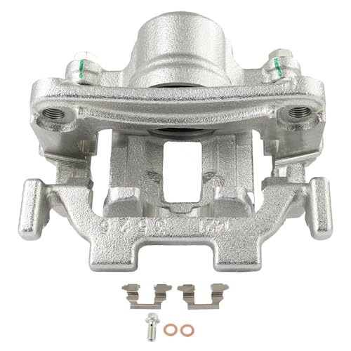 Image of 19B3850 Rear Left Disc Brake Caliper w /Bracket