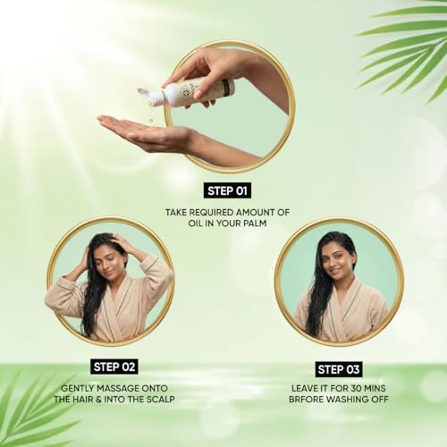Image of Amrutveni Hair Elixir Oil for Women - Herbal Elixir with 40+ Actives, Reduces Scalp Dryness & Dandruff, Extends Hair Growth Cycle & Controls Hair Fall, Non-Sticky Formula for Lush & Beautiful Hair, 50ML
