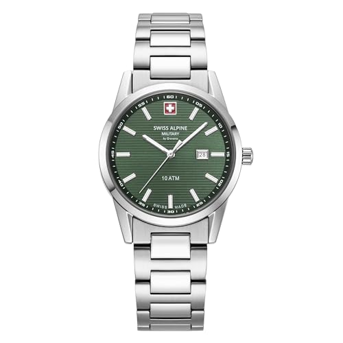 Montre Swiss Alpine Military femme 77767.1 en acier, le cadeau intemporel