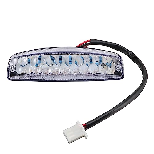 WOOSTAR 12V 3 Wire Rear Brake LED Tail Light Replacement for 50cc 70cc 90cc 110cc 125cc 150cc Taotao Roketa Baja Dune Buggy Sunl Jonway JCL Coolster Kazuma Chinese 4 Wheeler ATV Quad