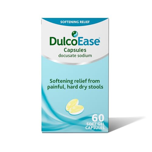 DulcoEase 100 mg Docusate Sodium Capsules