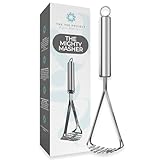 The 730 Project Mighty Masher, Baby Food Masher for Starting Solids Essentials, Baby-Led Weaning Mini Avocado and Potato Masher, Stainless Steel Potato Smasher Tool