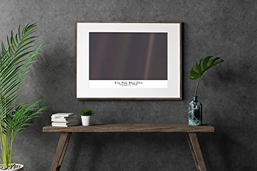 Póster Carl Sagan Pale Blue Dot, lámina de arte espacial para decorar tu rincón de lectura 3
