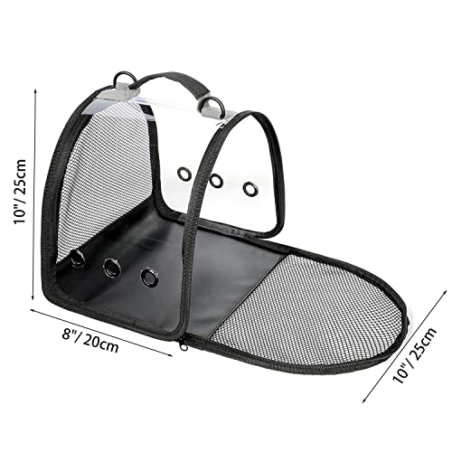 Dliomimt Guinea Pig Carrier Hamster Travel Cage Small Pet Bag For Rabbit Bird Rat Squirrel Hedgehog Outdoor Breathable Mesh Window Self-Locking Zipper  thumb #1