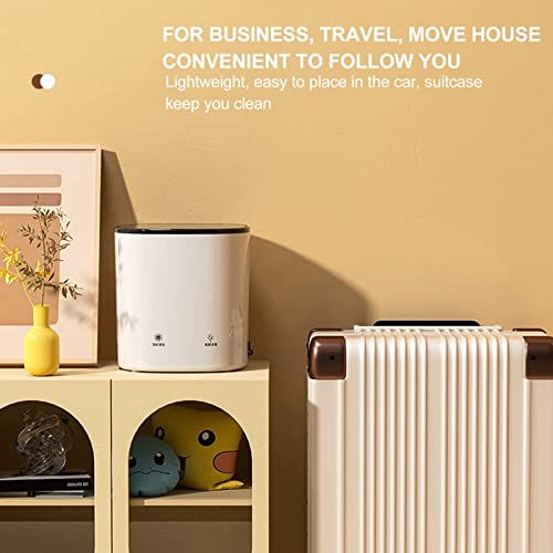 Vbestlife Portable Washing Machine 4.5L, 24W 12V Mini Washer For Underwear, Quick Drain, Small Laundry For Apartment Dorm, Home, Travelling #TOP5