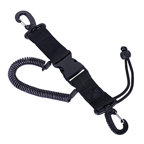BESPORTBLE High Strength Anti-Lost Spring Rope for Diving Camera Flexible Scuba Hose Wire Safety Lanyard for Underwater Tools