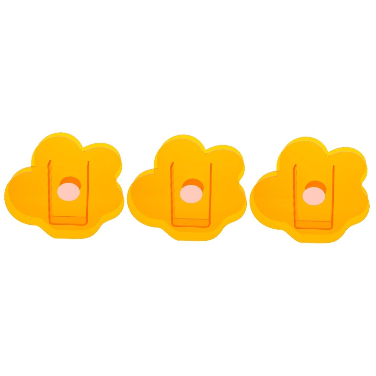 TOPBATHY 3 Piezas Jarrón con Forma De Flor Jarrón De Centros De Mesa Centros De Mesa Sencillos para Bodas Decoraciones De Boda Florero Arreglo Floral Acrílico Delicado