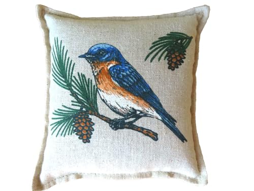 Eastern Bluebird Balsam Fir Pillow Paines Pine Sachet
