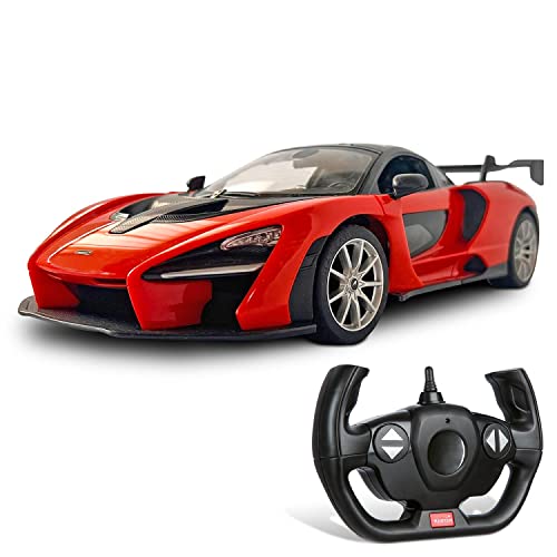 McLaren Senna Mondo Motors 1:14 réplique officielle de collection noire et blanche 63642