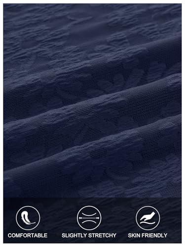 MEROKEETY Women's 2025 Fall Long Sleeve Floral Midi Dress Off Shoulder Wedding Guest Formal Long Flowy Dresses4