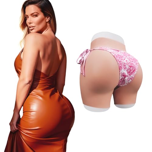 xlesumask Silicone Hip Enhancer Pads for Women Butt Lift Shapewear Body Shaper for Curvy Enhancement Butt Pants fake butt Nude