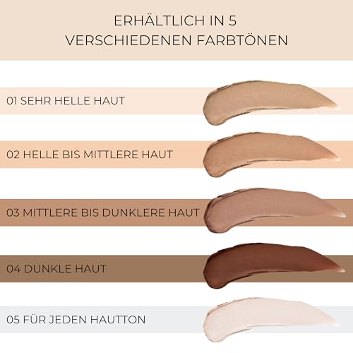 M. Asam Magic Finish Make-Up Mousse (1.01 Fl Oz) – 4in1 Primer, Foundation, Concealer & Powder With Buildable Coverage, Hides Redness And Dark Spots, Vegan, For Light To Medium Skin Tones