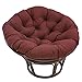 Blazing Needles Solid Twill Papasan Chair Cushion, 52