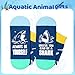 Crazy Socks for Shark Lovers - Marine Ocean Socks for Men Women,Novelty Shark Gifts for Him Her