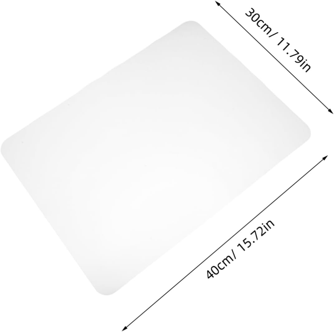2Pcs Non Slip Silicone Counter Mat Heat Resistant and Pad for Kitchen Dining Table Versatile Protector for Cooking Crafting and Use