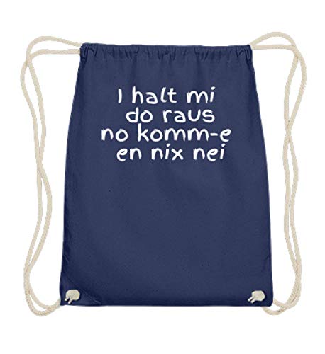 Sac de gym en coton au style urbain bleu pour vos séances de fitness quotidiennes