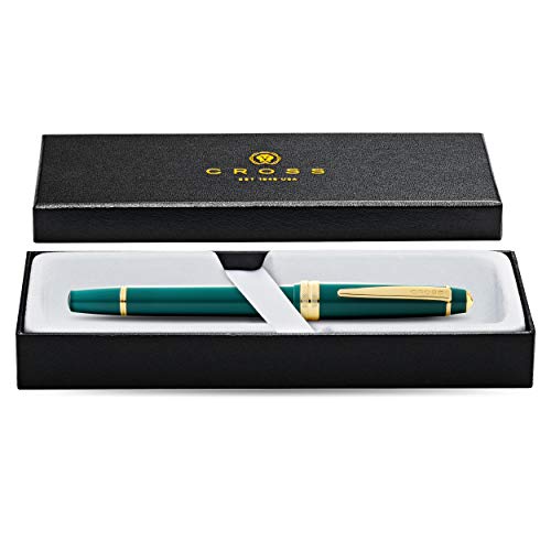 CROSS Bailey Light AT0745-12 Refillable Resin Gel Ink Rollerball Pen with Polished Gold Tone Appointments, Medium Point - Image 3