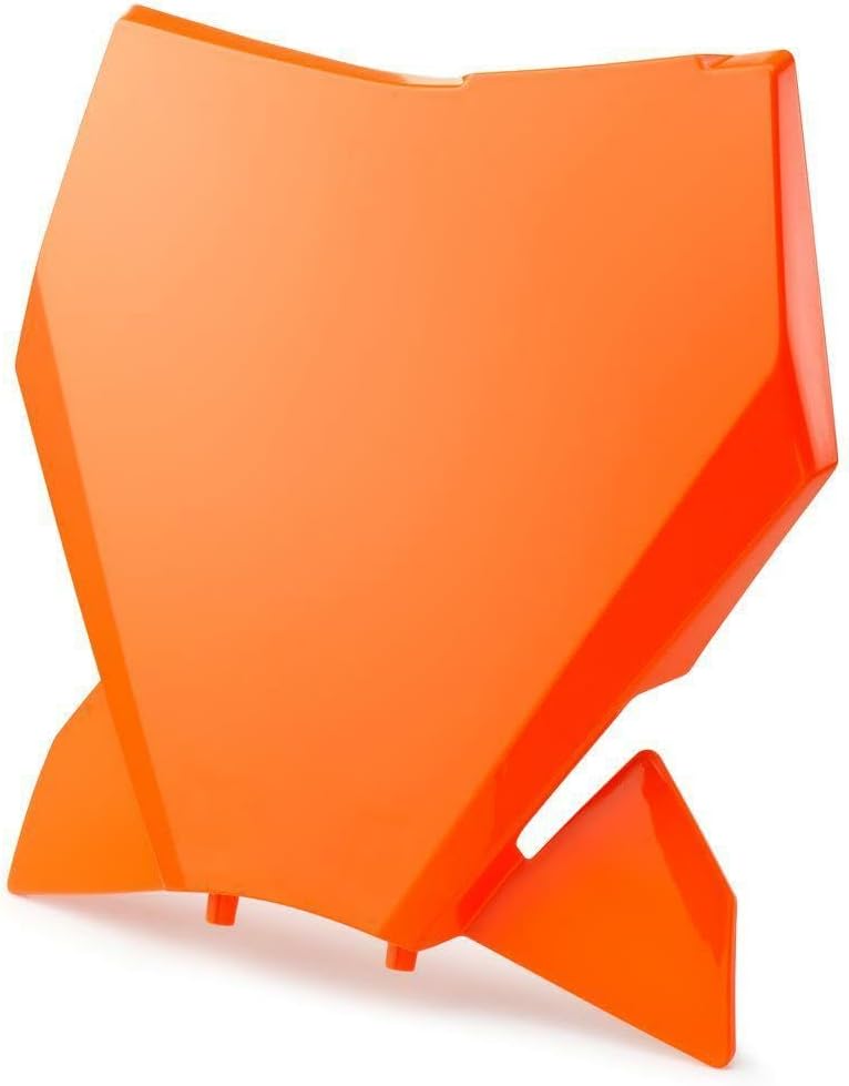 KTM OEM Orange Front Number Plate, A46008007000EB, Made of Highly Durable Impact Plastic and The Only True Original Factory OEM Fit, Finish and Color.