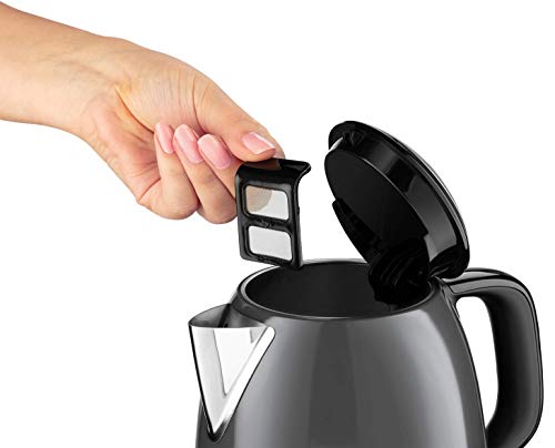 Russell Hobbs Hervidor de Agua Eléctrico Colours Plus -1 litro, Hervidor Pequeño, 2400 W, Filtro Extraíble, Zona de… - Imagen 6