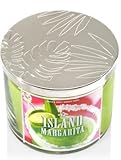 1 X Bath and Body Works Island Margarita 3 Wick Candle 14.5 Oz.