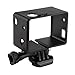 Nechkitter Black Frame Border Mount Protective Housing For GoPro Hero HD 3 3+ LCD Bacpac For gopro hero 4 Extension Frame Mount