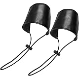 Alipis Heel Guard 1 Pair Cups Shoe Wear Resistant Protectors Practical Covers Leather Cover Gifts Protection Driving Pads Mat Driver for Guards of Wearproof Cushion Heel Heel Saver